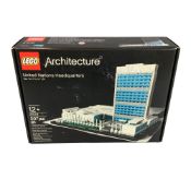LEGO Architecture United Nations Headquarters New York City NY USA Building Set