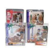 4pc Collection of McFarlane Toys MLB Sports Picks Series Action Figures