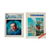 2pc 1971 Walt Disney World Vacationland and Orlando-Land Magazines