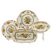 4pc Villeroy and Boch Alt Amsterdam Vitro Porcelain Serving Set