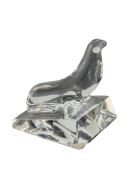 Baccarat French Crystal Seal on Platform
