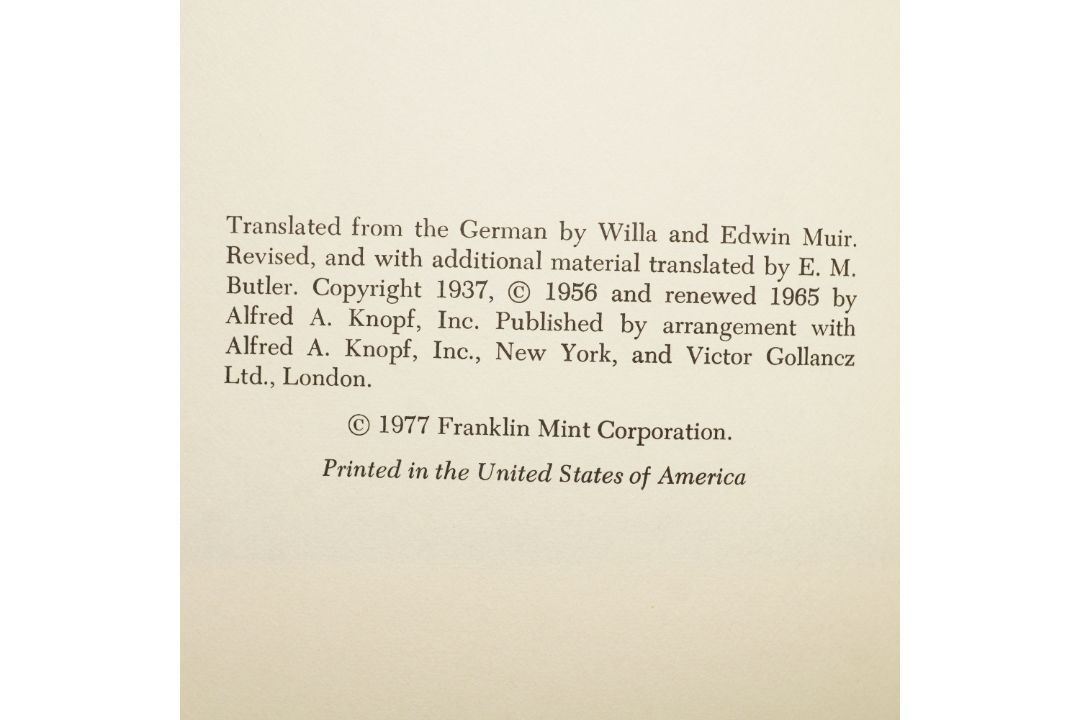 A 6-Piece Collection of Franklin Library Limited Edition Volumes, Auchincloss, L. et al. (Signed) - Bild 4 aus 5