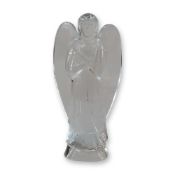 Baccarat French Clear Crystal Angel Figurine