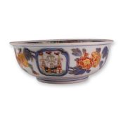 Japanese Imari Blackship and Nanban Bowl, Character on Foot