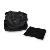 Tumi Black Ballistic Nylon Travel Bag