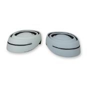 Two Hudson 174 by Closca Collapsible Bicycle Helmets