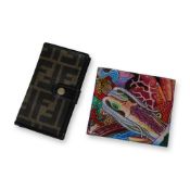 Two Wallets Including Fendi and Poketo