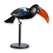 Swarovski Crystal Paradise Birds Figurine, Bamba Black Diamond