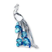 Swarovski 2015 SCS Annual Edition Figurine, White Peacock