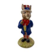 Royal Doulton Uncle Sam Bunnykins Ceramic Figurine DB50