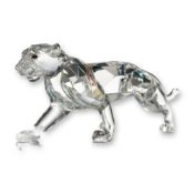 Swarovski Crystal African Wildlife Leopard Figurine