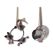 Swarovski Crystal Memories Top Hat and Rhodium Garland