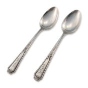 Pair of Towle Sterling Silver Louis XIV Pattern Tablespoons