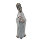 Lladro Spanish Glazed Porcelain King Balthazar Figurine, Model 4675