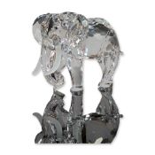 Swarovski 1993 SCS Elephant Crystal Figurine