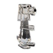 Swarovski Silver Crystal Tall Pluto Dog Figurine