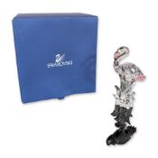 Swarovski Crystal Figurine, Flamingo with Box