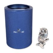 Swarovski Crystal Owl Figurine
