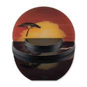 Swarovski Disney Lion King Sunset Display Background