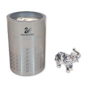 Swarovski Silver Crystal Baby Elephant Figurine