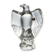 Baccarat Crystal American Eagle Figurine