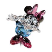 Swarovski Disney Crystal Mikey and Friends Figurine, Minnie Mouse