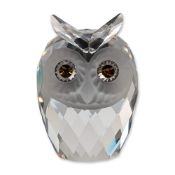 Swarovski Silver Crystal Owl Figurine
