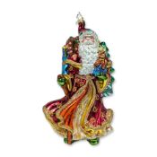Christopher Radko Glass Santa Claus Ornament