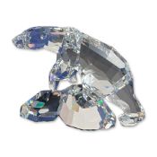 Swarovski Faceted Crystal Nanuc Polar Bear Figurine