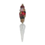 Christopher Radko Ice Cracker Glass Ornament