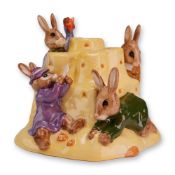 Royal Doulton Bunnykins Prototype Sandcastle Money Bank