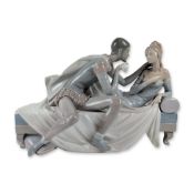 Lladro Spanish Limited Edition Porcelain Othello and Desdemona Sculpture