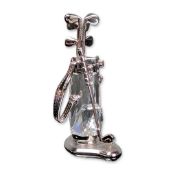 Swarovski Crystal Memories Figurine, Golf Trophy with Rhodium