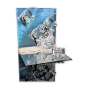 Swarovski Crystal 2007 Annual Edition Sculpture, Wonders of the Sea Community Color Community with T