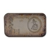 Madison Mint 1973 Thanksgiving .999 Silver Bullion Bar