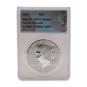 2022 Fiji Silver RP70 Peace Dollar
