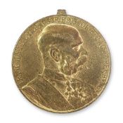 1898 Franz Joseph I Bronze Jubilee Medal