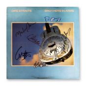 Dire Straits Signed Brothers in Arms 1985 Vinyl LP with Field of Dreams COA