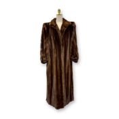 Guy Laroche Karabelas Mahogany Mink Coat