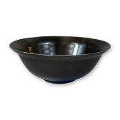 Wedgwood Cobalt Blue Glazed Ceramic Bowl signed by Elwyn James