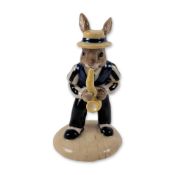 Royal Doulton Bunnykins Saxophone Figurine