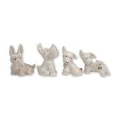 4pc Beswick Westie Figurines