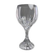Baccarat Massena Pattern Crystal Wine Goblet