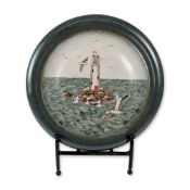 Cobridge Stoneware Large Circular Maritime Charger Plate England
