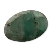 Oval Mixed Cut Green Emerald Gemstone