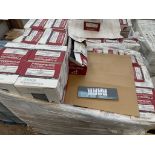 14X BOXES FABRESA TILES 10CM X 30CM NICKEL/GREY 1.2SQM PER BOX