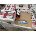 14X BOXES FABRESA TILES 10CM X 30CM NICKEL/GREY 1.2SQM PER BOX