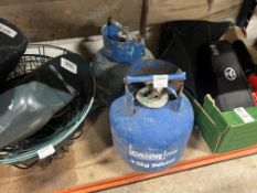 2 CALOR GAS BUTANE TANKS