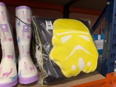 STAR WARS NEON STORMTROOPER CUSHION (NEW)