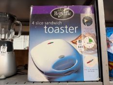 BREVILLE 4-SLICE SANDWICH TOASTER